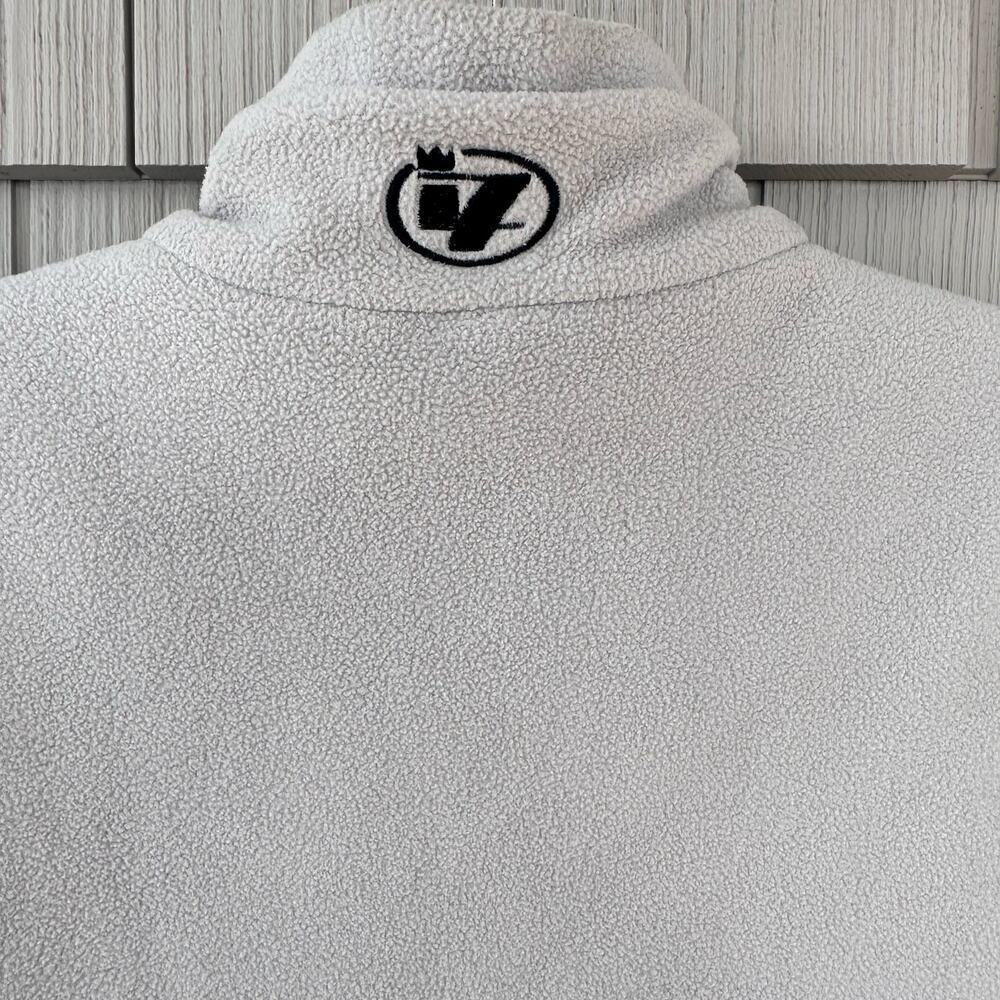 Reversible Vest Navy and Gray Fleece Size M - Picture 5 of 9